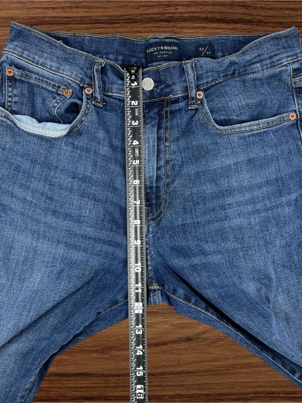 Lucky Brand 410 Athletic Straight Men’s Jeans. Tag 32/34 (Actual 32/32.5) - Picture 9 of 12